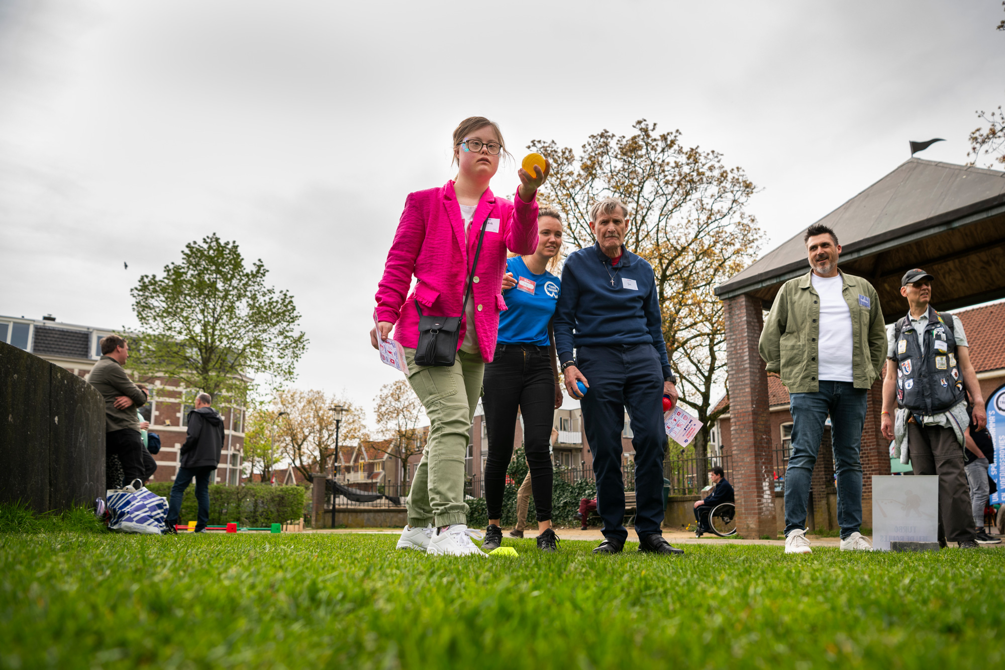 Opperste concentratie bij het Turbo Jeu de boules